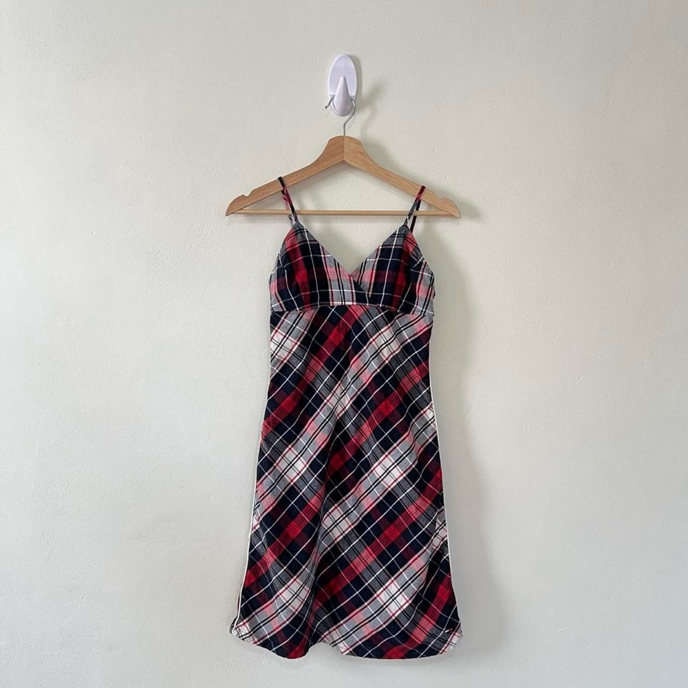 Plaid Mini Dress